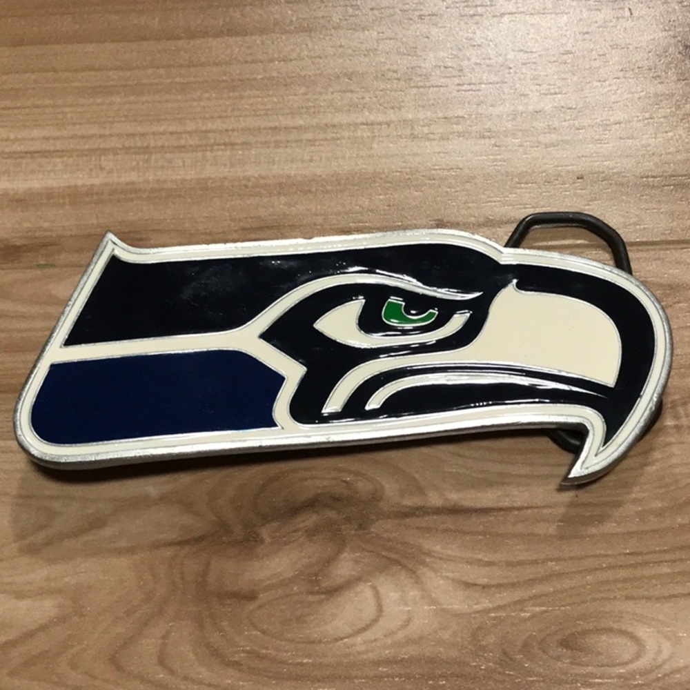 Seattle Seahawks vintage belt buckle